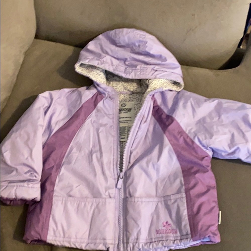 Oshkosh purple winter coat